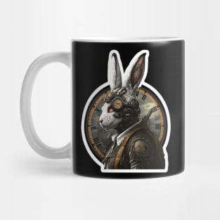 White Rabbit / SteamPunk Mug